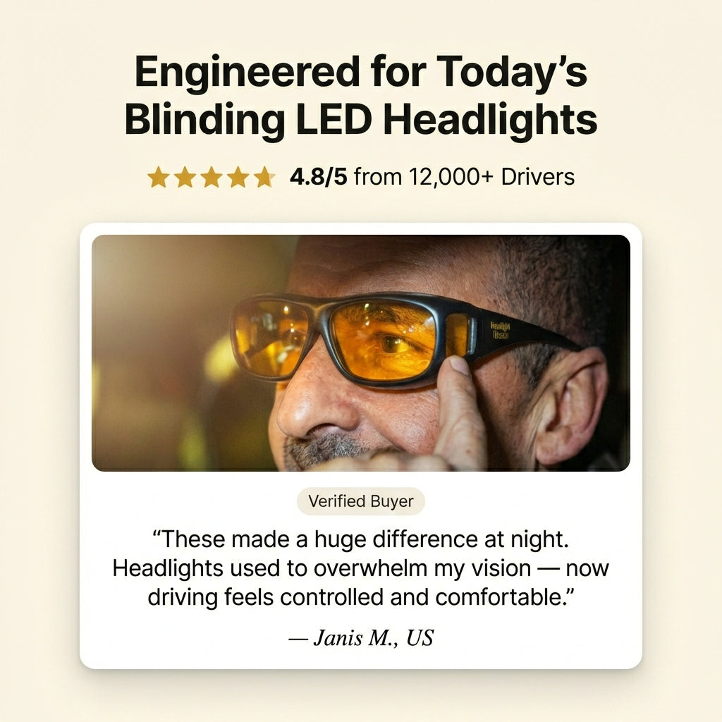 LumaShield™ Night Glare Driving Glasses